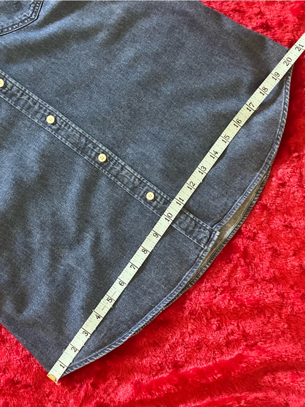 J. Crew Re-Imagined Denim Shirt - Picture 10 of 11